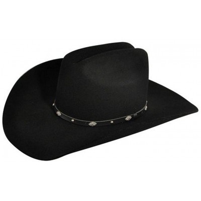 Cowboy Hats Western Men's Truxton - Black - C211H3H9H9Z $33.61