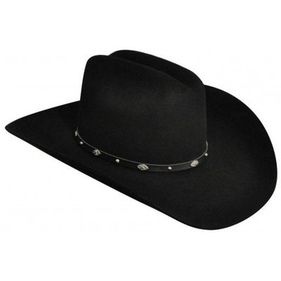 Cowboy Hats Western Men's Truxton - Black - C211H3H9H9Z $33.61