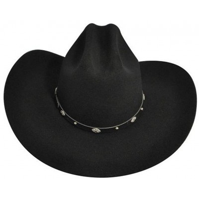 Cowboy Hats Western Men's Truxton - Black - C211H3H9H9Z $33.61