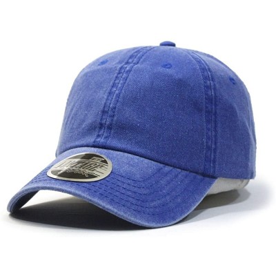 Baseball Caps Vintage Washed Cotton Twill Adjustable Dad Hat Baseball Cap - 1 - CK12KP99GJD $15.38