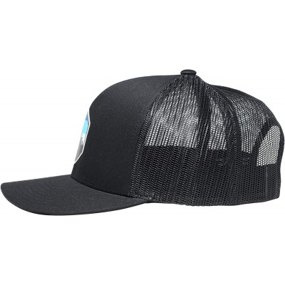 Baseball Caps Trucker Hat - Mountain Sky - Black - CR18GO8WLC4 $31.26