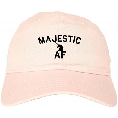 Baseball Caps Majestic AF Unicorn Magical Dad Hat Baseball Cap - Pink - CQ18CA2LAO4 $19.01