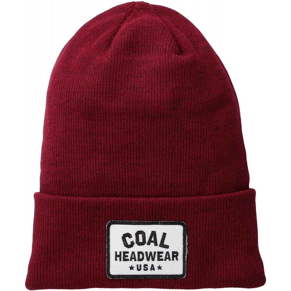 Skullies & Beanies Men's Uniform + Unisex Beanie - Heather Red - CD11V4NVFA7 $34.35