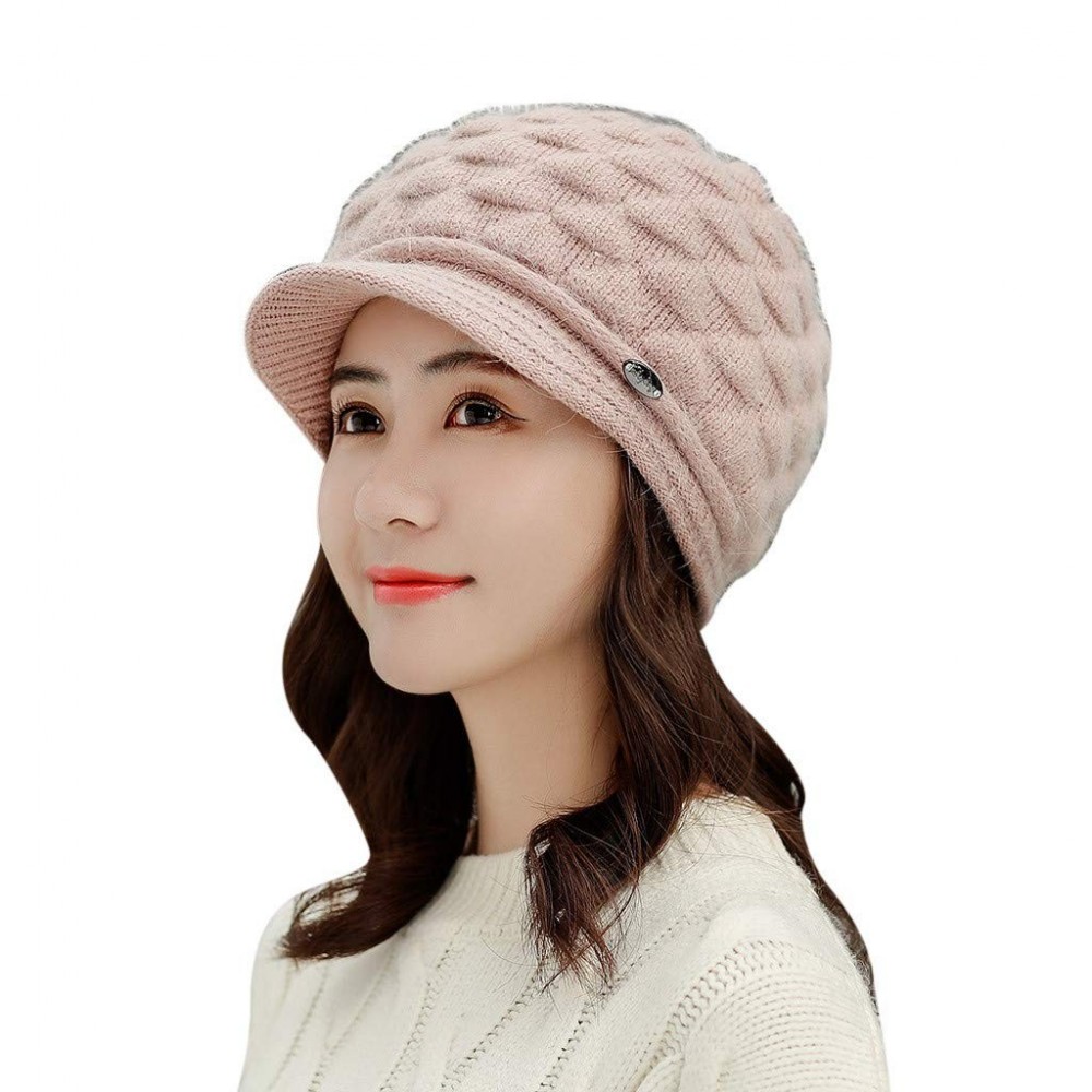 Skullies & Beanies Women Hat-Fashion Women Hats For Winter Beanies Knitted Hats Girls' Rabbit CapKhaki) - ✪khaki - CQ1920N40G...