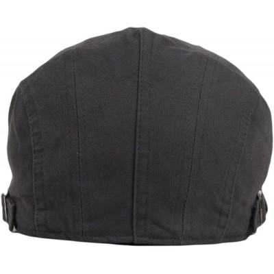 Newsboy Caps Men's Cotton Flat Ivy Gatsby Newsboy Driving Hat Cap - 2 Pack-c - CP189NN32A5 $17.79