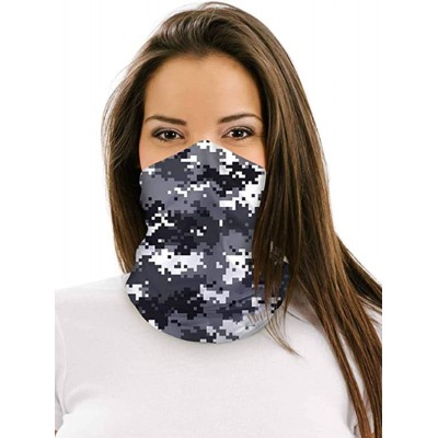 Balaclavas Triangular Bandana Neck Gaiter Balaclava Hanging Ear Bandana for Women Men Outdoor sports - B-multicolor - C01987Y...