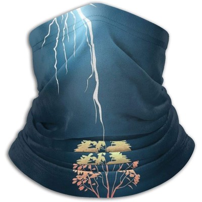 Balaclavas Neck Gaiter Headwear Face Sun Mask Magic Scarf Bandana Balaclava - Lightning Strikes Tree - C4197SCQYDA $18.44