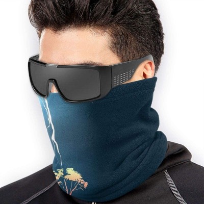 Balaclavas Neck Gaiter Headwear Face Sun Mask Magic Scarf Bandana Balaclava - Lightning Strikes Tree - C4197SCQYDA $18.44