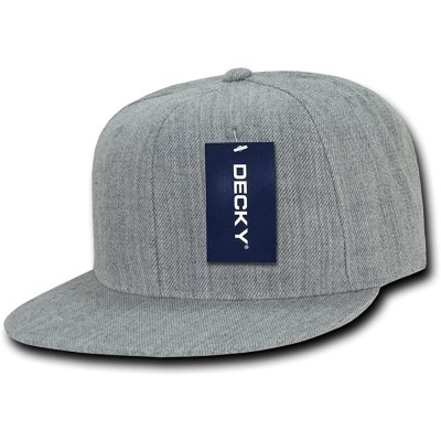 Baseball Caps Vintage Snapbacks - Heather Grey - CY11DQS2E2R $12.99