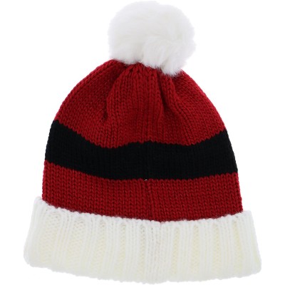 Skullies & Beanies Women's Christmas Beanies Hat - Classic Santa Suit - CB1887HMDE6 $18.34