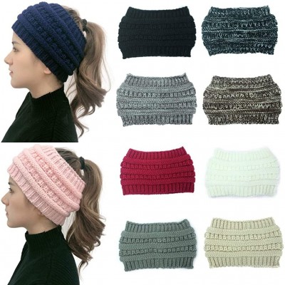 Skullies & Beanies Beanie for Women Slouchy Lightweight-Womens Ear Warmers Headbands Winter Warm Fuzzy Cable Knit Head Wrap G...