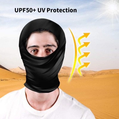 Balaclavas UPF50+ UV Protection Seamless Bandanas Face Cover Neck Gaiter Scarf Headbands for Outdoors Sports - C7199MY39QZ $1...