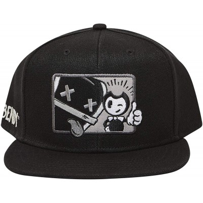 Baseball Caps Hat - Black and White Bendy Hat - Bendy Snapback Hats - Bendy Ko - CM18AIQ0NZC $18.55