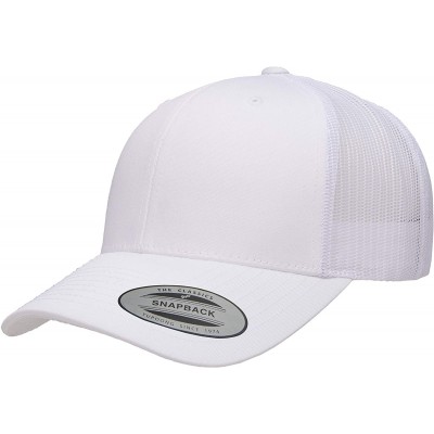 Baseball Caps Trucker Cap - White - C9196QOM487 $8.90