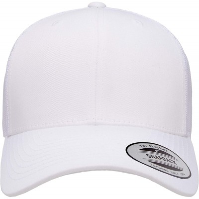 Baseball Caps Trucker Cap - White - C9196QOM487 $8.90