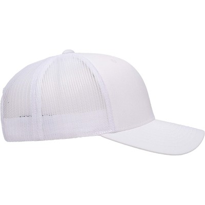 Baseball Caps Trucker Cap - White - C9196QOM487 $8.90