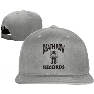 Baseball Caps Baseball Cap Death Row Records Outdoor Wild Hat Adjustable Trucker Hat - Gray - CN18OWG8KOM $14.03