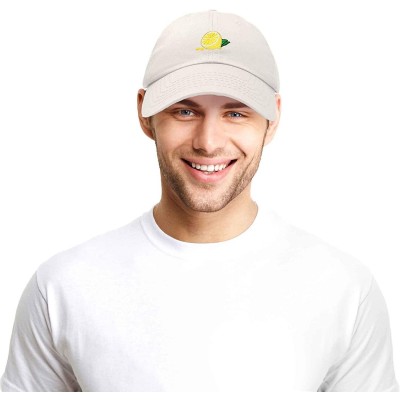 Baseball Caps Lemon Hat Baseball Cap - Beige - C418M7W22UG $18.67