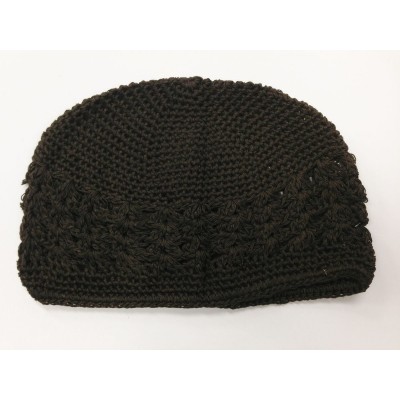 Skullies & Beanies Kufi Cap Brown 4683 - Brown - C21104BYYP9 $10.05