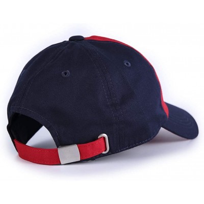 Baseball Caps Base Ball Cap for Women and Men Kids - Red Black - CU18XZK3H6I $11.31