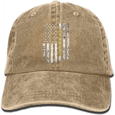 Baseball Caps Rn Nurse American Flag Truck Driver Hat Unisex Adjustable Baseball Caps - Natural - CR18HE8ITQ7 $39.31