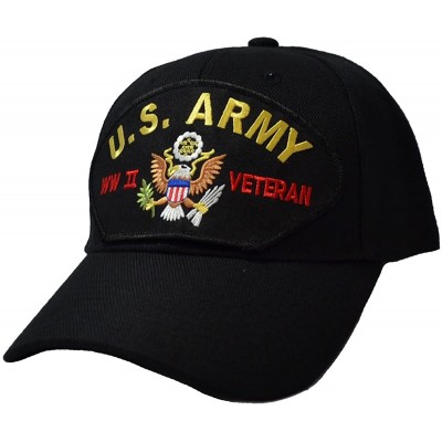 Baseball Caps US Army World War II Veteran Cap - C612B8J2D0D $21.32