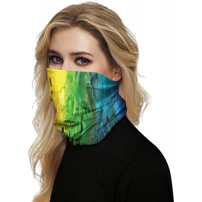 Balaclavas Women's 3D Galaxy Print Multifunctional Headwear Face Mask Headband Neck Gaiter Face Scarf - Painting - CV1982N26N...