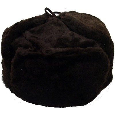 Skullies & Beanies Russian Winter HatShapka-UshankaBLACKSize L (Metric 59) Brown - CQ11FVJ6FZ1 $20.88