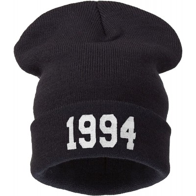 Skullies & Beanies Beanie Hat Women Men Winter Warm Black Bad Hair Day Oversized - 1994 Black - C611IQ6BIS5 $9.35