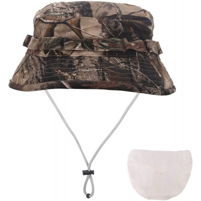 Sun Hats Outdoor Sun Hat Quick-Dry Breathable Mesh Hat Camping Cap - Summer Leaf Camouflage - C918W77XHRO $13.94