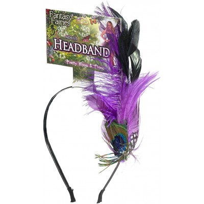Headbands Fantasy Fairies Peacock Headband Accessory - CY115S026IX $26.69