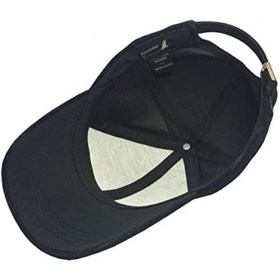 Baseball Caps Genuine Suede Leather Unisex Baseball Caps Made in USA - Bone - CA120F9GO43 $21.16