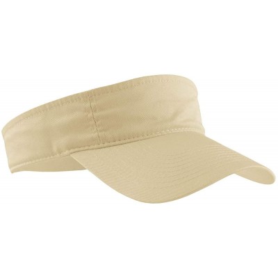 Visors Custom Visor Hat Embroider Your Own Text Customized Adjustable Fit Men Women Visor Cap - Beach - CE18T573OEI $17.28