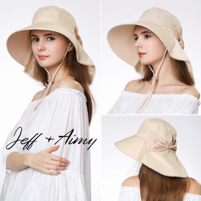 Sun Hats Womens Packable Ponytail Gardening Summer Sun Hat with Neck Flap Chin Strap - 69053beige - C818RG7ZX7G $16.85