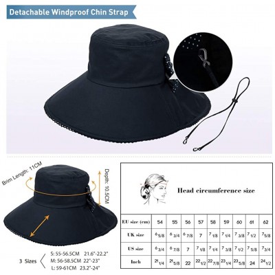 Sun Hats Womens Packable Ponytail Gardening Summer Sun Hat with Neck Flap Chin Strap - 69053beige - C818RG7ZX7G $16.85