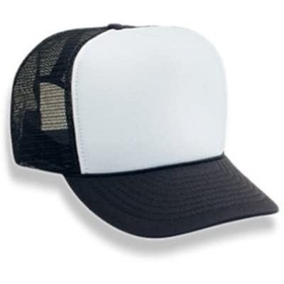 Baseball Caps Blank Mesh Trucker Hat Cap Snapback - Dark Green & White - CM113C07Q0J $8.28