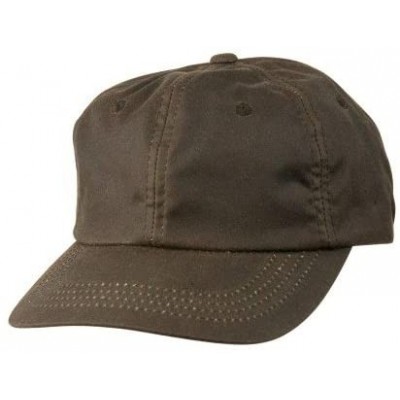 Baseball Caps Kentucky Waterproof Oiled Cotton Cap - Brown - C51199QAY9J $25.01