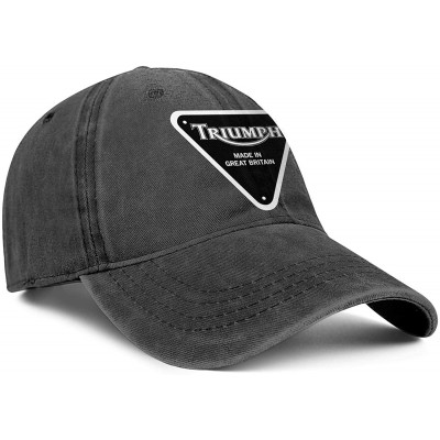 Baseball Caps Dad Hat Cotton Snapback Adjustable Denim Cap for Men Women - Black-56 - C718ULDRLW9 $19.48
