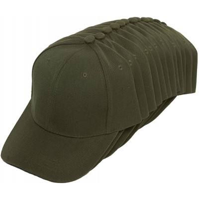 Baseball Caps 12-Pack Adjustable Baseball Hat - CS127DNO941 $67.22