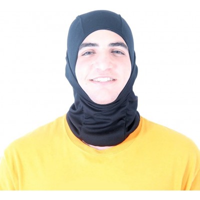 Balaclavas Ninja Noggin Balaclava - Charcoal - CA125J2IR0P $12.33