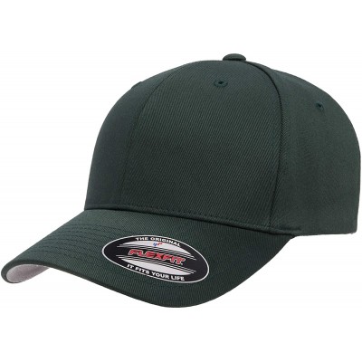 Baseball Caps Men's Athletic Baseball Fitted Cap - Spruce - CX192X9U562 $16.41