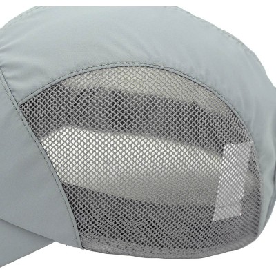 Baseball Caps Unisex Baseball Cap Adjustable Polyester Sun Protection Climbing Cap Driving Sun Hat - Style 1 & Grey - CE18D42...