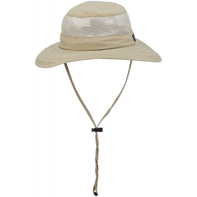 Sun Hats Men's Boonie Mesh Sides Hat - Khaki - CJ113OTN4VD $22.18