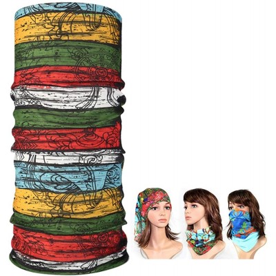 Balaclavas Headbands-16-in-1 Headband-Magic Bandanas-Collars Muffler Scarf- Face Mask - Boho-womens - CD18DKAQRUA $12.50