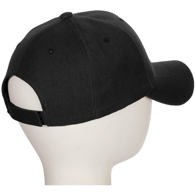 Baseball Caps Classic Baseball Hat Custom A to Z Initial Team Letter- Black Cap White Red - Letter D - C518IDUIHSC $8.57