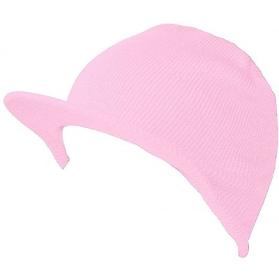 Skullies & Beanies Cuffless Beanie Visor 10 Piece Pack - Light Pink - CE17Z2QGRW5 $23.17