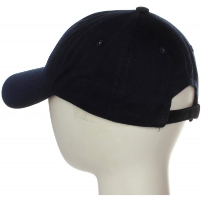 Baseball Caps Embroidery Classic Cotton Baseball Dad Hat Cap Various Design - California Navy - C917X64HR00 $13.55