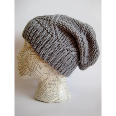 Skullies & Beanies Winter Hat for Women Slouchy Beanie Hat Stylish Beautiful Hat M-113 - Gray - CT11B2NORJL $14.47