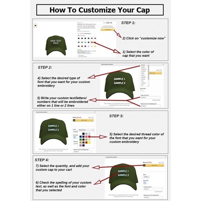 Baseball Caps Snapback Hats for Men & Women Custom Personalized Text Flat Bill Baseball Cap - Dark Grey - CL18IETC3OG $24.26
