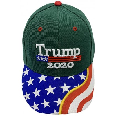 Skullies & Beanies Make America Great Again Donald Trump Cap Hat Unisex Adjustable Hat - 014 Green - CQ18ARCUS4E $9.42